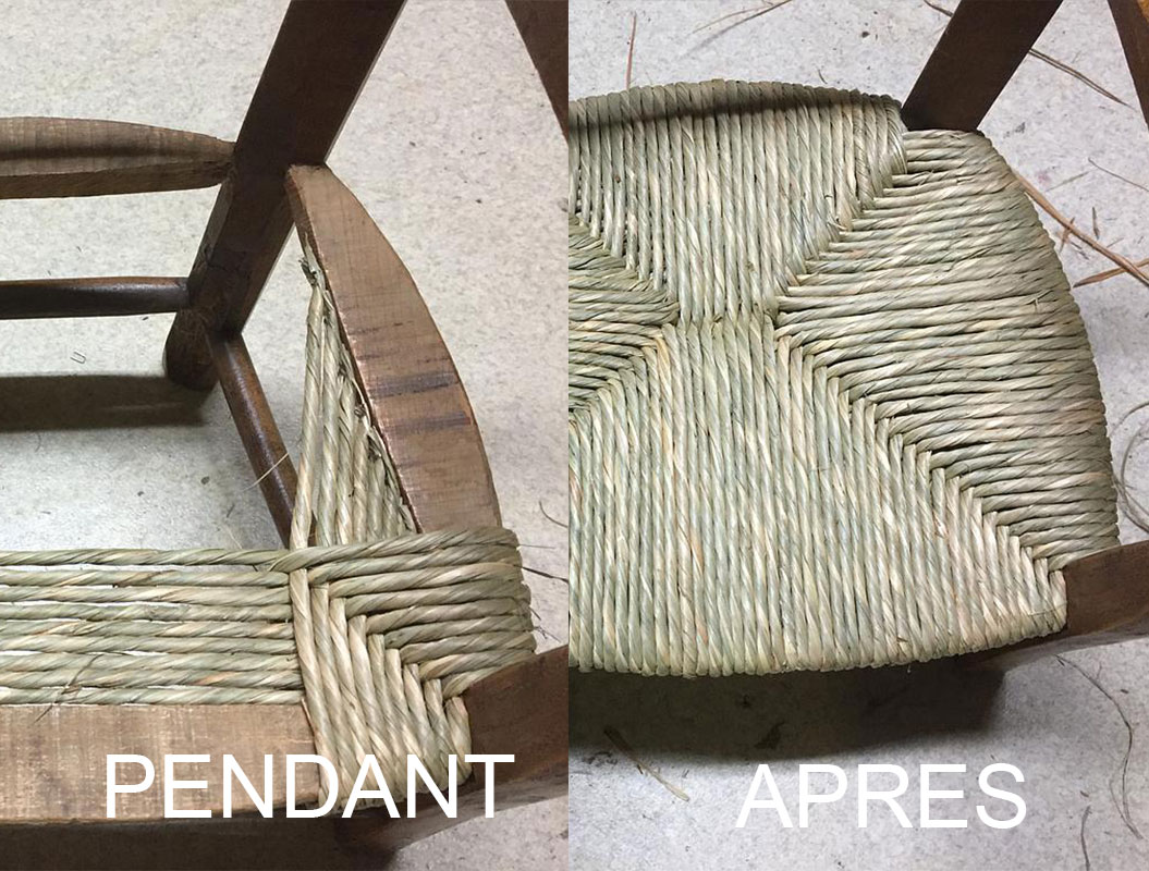 Rempaillage de chaises Genève