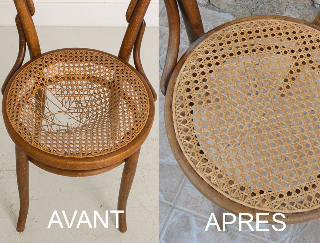 Réparation de chaises cannage Genève